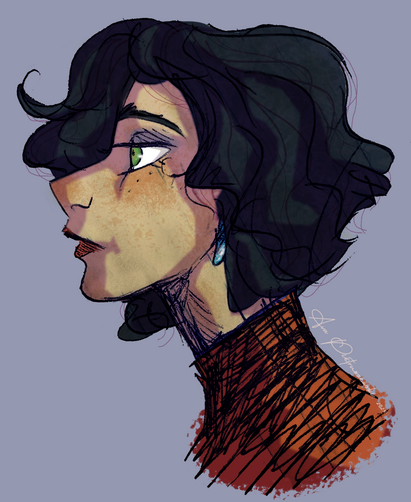 bust sketch
