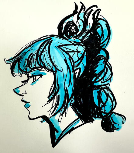 Shadowheart (BG3) Sketch